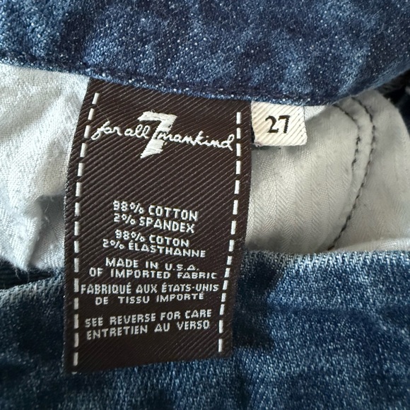 7 For All Mankind ‘A’ Pocket Flare Jeans - Picture 6 of 6